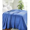 Superior Diamond Weave All-Season Cotton Blanket, Cover for Home, Couch, Bed, Soft, Warm Blankets, Boho Aesthetic, Comfy, Cozy, and Cute Covers, Decorative Bedding Essentials, Full/Queen, Chocolate(Merritt Blue)