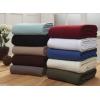 Superior Diamond Weave All-Season Cotton Blanket, Cover for Home, Couch, Bed, Soft, Warm Blankets, Boho Aesthetic, Comfy, Cozy, and Cute Covers, Decorative Bedding Essentials, Full/Queen, Chocolate(Ivory)