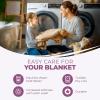 Superior Diamond Weave All-Season Cotton Blanket, Cover for Home, Couch, Bed, Soft, Warm Blankets, Boho Aesthetic, Comfy, Cozy, and Cute Covers, Decorative Bedding Essentials, Full/Queen, Chocolate(Purple)