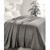 Superior Diamond Weave All-Season Cotton Blanket, Cover for Home, Couch, Bed, Soft, Warm Blankets, Boho Aesthetic, Comfy, Cozy, and Cute Covers, Decorative Bedding Essentials, Full/Queen, Chocolate(Grey)