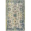 Superior Distressed Floral Corlie Area Rug, 5′ x 8′, Ivory(Ivory)