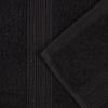 Superior Eco-Friendly Cotton 12-Piece Face Towel/Washcloth Set, Small, Fast Drying Towels for Face, Spa, Resort, Hotel, Hand, Shower, Guest Bathroom, Home, Airbnb, Apartment Essentials, Rosewood(Black)