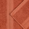 Superior Eco-Friendly Cotton 12-Piece Face Towel/Washcloth Set, Small, Fast Drying Towels for Face, Spa, Resort, Hotel, Hand, Shower, Guest Bathroom, Home, Airbnb, Apartment Essentials, Rosewood(Copper)
