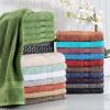 Superior Eco-Friendly Cotton 12-Piece Face Towel/Washcloth Set, Small, Fast Drying Towels for Face, Spa, Resort, Hotel, Hand, Shower, Guest Bathroom, Home, Airbnb, Apartment Essentials, Rosewood(Rosewood)