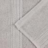 Superior Eco-Friendly Cotton 12-Piece Face Towel/Washcloth Set, Small, Fast Drying Towels for Face, Spa, Resort, Hotel, Hand, Shower, Guest Bathroom, Home, Airbnb, Apartment Essentials, Rosewood(Silver)