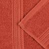 Superior Eco-Friendly Cotton 12-Piece Face Towel/Washcloth Set, Small, Fast Drying Towels for Face, Spa, Resort, Hotel, Hand, Shower, Guest Bathroom, Home, Airbnb, Apartment Essentials, Rosewood(Coral)