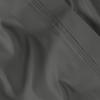 Superior Egyptian Cotton 1500 TC Duvet Cover Set – Luxurious Comforter Covers, Soft Bedding Essentials, Secure Button Closure, Includes 1 Duvet Cover & 2 Shams, King/California King, Black(Grey – Z)