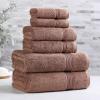 Superior Egyptian Cotton 2-Piece Bath Sheet Towel Set, Oversized Body Towels For Adults And Kids, Large Towel For Bath, Shower, Guest Bathroom, Spa, Gym, Resort, Essentials, Airbnb, Peach(Mocha)