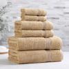 Superior Egyptian Cotton 2-Piece Bath Sheet Towel Set, Oversized Body Towels For Adults And Kids, Large Towel For Bath, Shower, Guest Bathroom, Spa, Gym, Resort, Essentials, Airbnb, Peach(Toast)