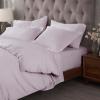 Superior Egyptian Cotton 300 Thread Count Duvet Cover Set, Soft Comforter Covers, Luxury Bedding Essentials, Button Closure, Includes 1 Duvet Cover, 1 Pillow Sham, Twin, Teal(Lilac – Z)