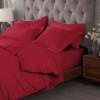 Superior Egyptian Cotton 300 Thread Count Duvet Cover Set, Soft Comforter Covers, Luxury Bedding Essentials, Button Closure, Includes 1 Duvet Cover, 1 Pillow Sham, Twin, Teal(Red – Z)