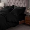 Superior Egyptian Cotton 300 Thread Count Duvet Cover Set, Soft Comforter Covers, Luxury Bedding Essentials, Button Closure, Includes 1 Duvet Cover, 1 Pillow Sham, Twin, Teal(Black – Z)