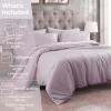Superior Egyptian Cotton 300 Thread Count Duvet Cover Set, Soft Comforter Covers, Luxury Bedding Essentials, Button Closure, Includes 1 Duvet Cover, 1 Pillow Sham, Twin, Teal(Lilac – Z)