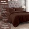 Superior Egyptian Cotton 300 Thread Count Duvet Cover Set, Soft Comforter Covers, Luxury Bedding Essentials, Button Closure, Includes 1 Duvet Cover, 1 Pillow Sham, Twin, Teal(Mocha – Z)