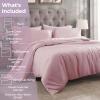 Superior Egyptian Cotton 300 Thread Count Duvet Cover Set, Soft Comforter Covers, Luxury Bedding Essentials, Button Closure, Includes 1 Duvet Cover, 1 Pillow Sham, Twin, Teal(Lavender – Z)