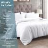 Superior Egyptian Cotton 300 Thread Count Duvet Cover Set, Soft Comforter Covers, Luxury Bedding Essentials, Button Closure, Includes 1 Duvet Cover, 1 Pillow Sham, Twin, Teal(White – Z)