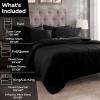 Superior Egyptian Cotton 300 Thread Count Duvet Cover Set, Soft Comforter Covers, Luxury Bedding Essentials, Button Closure, Includes 1 Duvet Cover, 1 Pillow Sham, Twin, Teal(Black – Z)