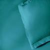 Superior Egyptian Cotton 300 Thread Count Duvet Cover Set, Soft Comforter Covers, Luxury Bedding Essentials, Button Closure, Includes 1 Duvet Cover, 1 Pillow Sham, Twin, Teal(Teal – Z)