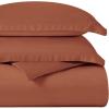 Superior Egyptian Cotton 300 Thread Count Duvet Cover Set, Soft Comforter Covers, Luxury Bedding Essentials, Button Closure, Includes 1 Duvet Cover, 1 Pillow Sham, Twin, Teal(Pumpkin – Z)