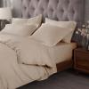 Superior Egyptian Cotton 300 Thread Count Duvet Cover Set, Soft Comforter Covers, Luxury Bedding Essentials, Button Closure, Includes 1 Duvet Cover, 1 Pillow Sham, Twin, Teal(Tan – Z)