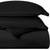 Superior Egyptian Cotton 300 Thread Count Duvet Cover Set, Soft Comforter Covers, Luxury Bedding Essentials, Button Closure, Includes 1 Duvet Cover, 1 Pillow Sham, Twin, Teal(Black – Z)