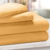 Superior Egyptian Cotton 4 Piece Sheet Set, 650 Thread Count, Eco-Friendly, Sustainable Sheets, Ultra-Soft Basics, Solid, Deep Pocket Fitted Sheet, Flat Sheet, Pillowcases, King, White(Maple Sugar)