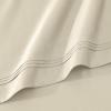 Superior Egyptian Cotton 4 Piece Sheet Set, Luxury 1000 Thread Count, Modern Design, Sustainable Sheets, Soft Basics, Solid, Deep Pocket Fitted Sheet, Flat Sheet, Pillowcases, Olympic Queen, White(Ivory – Extra Deep)