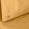 Superior Egyptian Cotton 4 Piece Sheet Set, Luxury 1000 Thread Count, Modern Design, Sustainable Sheets, Soft Basics, Solid, Deep Pocket Fitted Sheet, Flat Sheet, Pillowcases, Olympic Queen, White(Gold – Z)