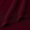 Superior Egyptian Cotton 4 Piece Sheet Set, Luxury 1000 Thread Count, Modern Design, Sustainable Sheets, Soft Basics, Solid, Deep Pocket Fitted Sheet, Flat Sheet, Pillowcases, Olympic Queen, White(Burgundy)