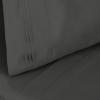Superior Egyptian Cotton 4 Piece Sheet Set, Luxury 1000 Thread Count, Modern Design, Sustainable Sheets, Soft Basics, Solid, Deep Pocket Fitted Sheet, Flat Sheet, Pillowcases, Olympic Queen, White(Grey – Z)