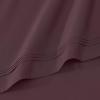 Superior Egyptian Cotton 4 Piece Sheet Set, Luxury 1000 Thread Count, Modern Design, Sustainable Sheets, Soft Basics, Solid, Deep Pocket Fitted Sheet, Flat Sheet, Pillowcases, Olympic Queen, White(Plum – Extra Deep)