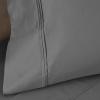 Superior Egyptian Cotton 4 Piece Sheet Set, Luxury 1200 Thread Count, Eco-Friendly, Sustainable Sheets, Ultra-Soft Basics, Solid, Deep Pocket Fitted Sheet, Flat Sheet, Pillowcases, King, White(Charcoal – Z)