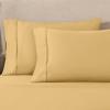 Superior Egyptian Cotton 4 Piece Sheet Set, Luxury 1200 Thread Count, Eco-Friendly, Sustainable Sheets, Ultra-Soft Basics, Solid, Deep Pocket Fitted Sheet, Flat Sheet, Pillowcases, King, White(Gold – Z)