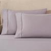 Superior Egyptian Cotton 4 Piece Sheet Set, Luxury 1200 Thread Count, Eco-Friendly, Sustainable Sheets, Ultra-Soft Basics, Solid, Deep Pocket Fitted Sheet, Flat Sheet, Pillowcases, King, White(Zephyr – Z)