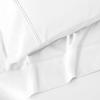 Superior Egyptian Cotton 4 Piece Sheet Set, Luxury 1200 Thread Count, Eco-Friendly, Sustainable Sheets, Ultra-Soft Basics, Solid, Deep Pocket Fitted Sheet, Flat Sheet, Pillowcases, King, White(White)