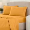 Superior Egyptian Cotton 4 Piece Sheet Set, Luxury 1200 Thread Count, Eco-Friendly, Sustainable Sheets, Ultra-Soft Basics, Solid, Deep Pocket Fitted Sheet, Flat Sheet, Pillowcases, King, White(Dijon – Z)