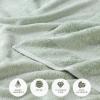 Superior Egyptian Cotton Bath Towel Set, Towels For Home Bathroom, Master, Guest Bath, Decor Essentials, Quick Dry, Absorbent, Large Body Towels, Spa, Hotel, Resort, Adult, Kids, Set of 8, Canary(Sage – Z)