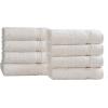 Superior Egyptian Cotton Bath Towel Set, Towels For Home Bathroom, Master, Guest Bath, Decor Essentials, Quick Dry, Absorbent, Large Body Towels, Spa, Hotel, Resort, Adult, Kids, Set of 8, Canary(Ivory – Z)