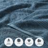 Superior Egyptian Cotton Bath Towel Set, Towels For Home Bathroom, Master, Guest Bath, Decor Essentials, Quick Dry, Absorbent, Large Body Towels, Spa, Hotel, Resort, Adult, Kids, Set of 8, Canary(Sapphire – Z)