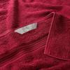 Superior Egyptian Cotton Bath Towel Set, Towels For Home Bathroom, Master, Guest Bath, Decor Essentials, Quick Dry, Absorbent, Large Body Towels, Spa, Hotel, Resort, Adult, Kids, Set of 8, Canary(Burgundy)