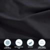 Superior Egyptian Cotton Sheet Set Premium 400 Thread Count 100% Egyptian Cotton Solid Sheets Set Soft Sateen Weave Hotel Style 18″ Deep Pocket Fitted Flat and Pillow Cases – Twin XL, Burgundy(Navy Blue)