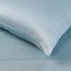 Superior Egyptian Cotton Sheet Set Premium 400 Thread Count 100% Egyptian Cotton Solid Sheets Set Soft Sateen Weave Hotel Style 18″ Deep Pocket Fitted Flat and Pillow Cases – Twin XL, Burgundy(Light Blue)