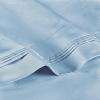 Superior Egyptian Cotton Standard Pillowcases, 650 Thread Count, 2-Pieces, Plum(Baby Blue)