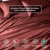 Superior Egyptian Cotton Standard Pillowcases, 650 Thread Count, 2-Pieces, Plum(Burgundy)
