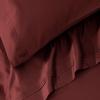 Superior Egyptian Cotton Standard Pillowcases, 650 Thread Count, 2-Pieces, Plum(Burgundy)