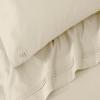 Superior Egyptian Cotton Standard Pillowcases, 650 Thread Count, 2-Pieces, Plum(Ivory)