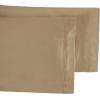 Superior Egyptian Cotton Standard Pillowcases, 650 Thread Count, 2-Pieces, Plum(Linen)