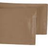 Superior Egyptian Cotton Standard Pillowcases, 650 Thread Count, 2-Pieces, Plum(Taupe)