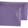 Superior Egyptian Cotton Standard Pillowcases, 650 Thread Count, 2-Pieces, Plum(Wisteria)