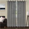 Superior Embellished Poppy Sheer Curtains, Window Accents, Perfect For Natural Light, Modern, Transtitional, Bohemian, Floral Design with Grommets, Curtain Set of 2 Panels, 52″ X 108″, Leaf Green(Black)